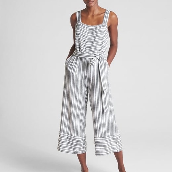 gap linen jumpsuit